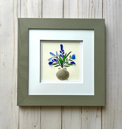 Coastal Bouquet - 8-in x 8-in