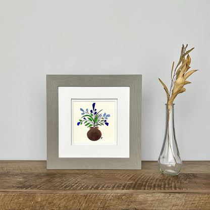 Coastal Bouquet - 8-in x 8-in