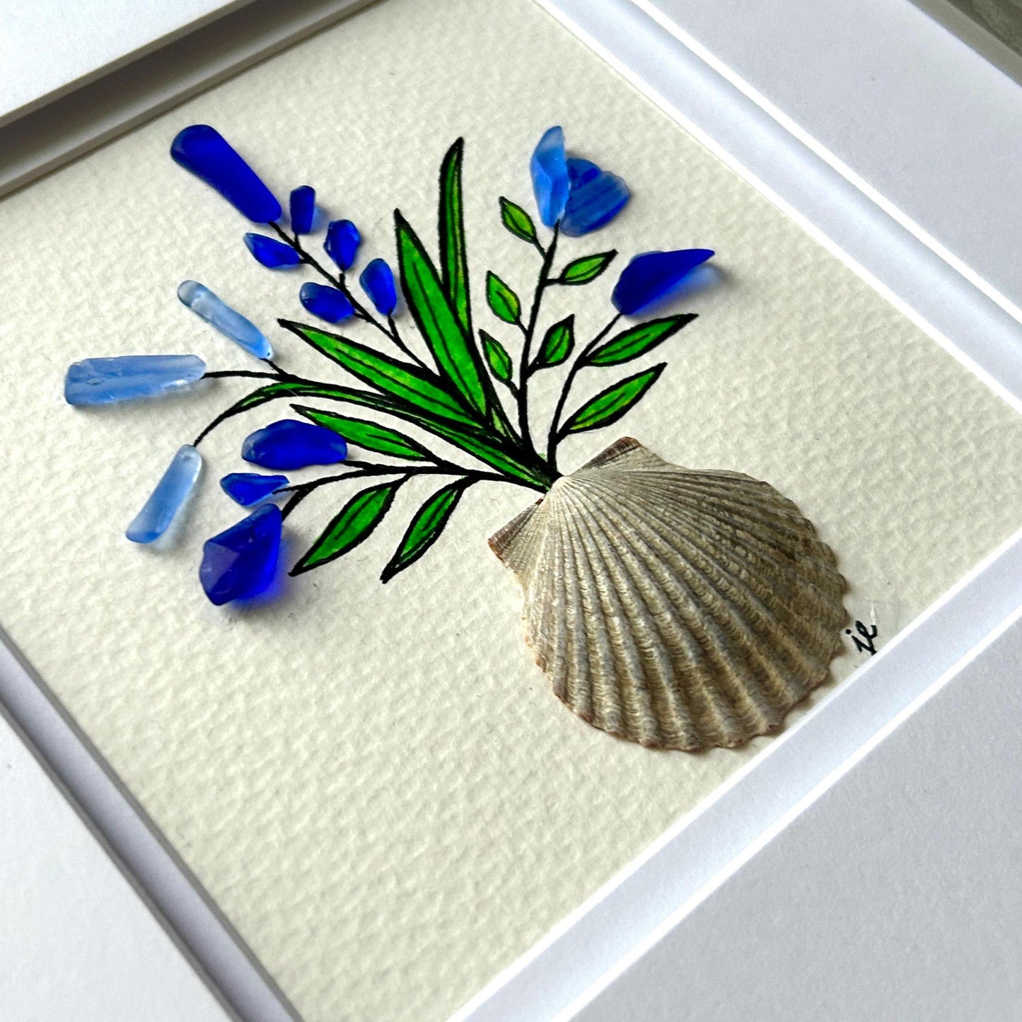 Coastal Bouquet - 8-in x 8-in