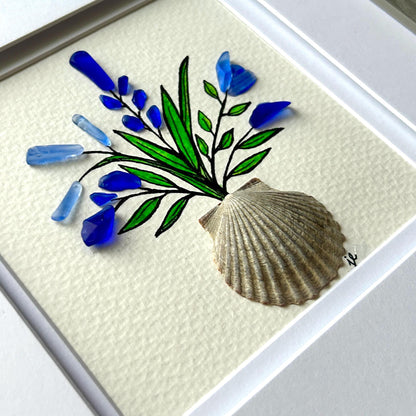 Coastal Bouquet - 8-in x 8-in