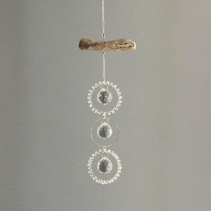 Driftwood Triple Prism Suncatcher