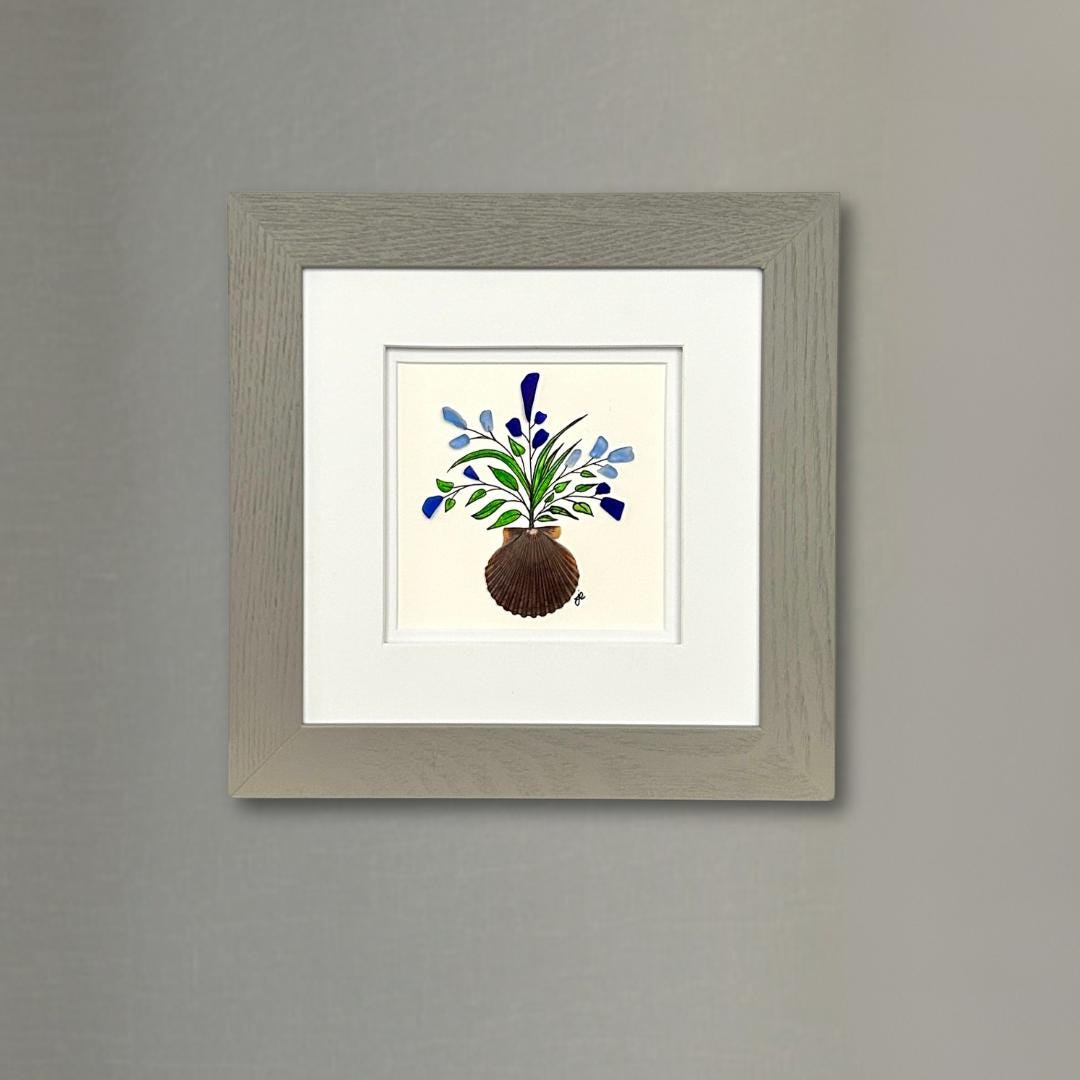 Coastal Bouquet - 8-in x 8-in