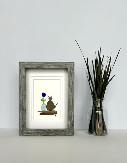 Cat and Vase