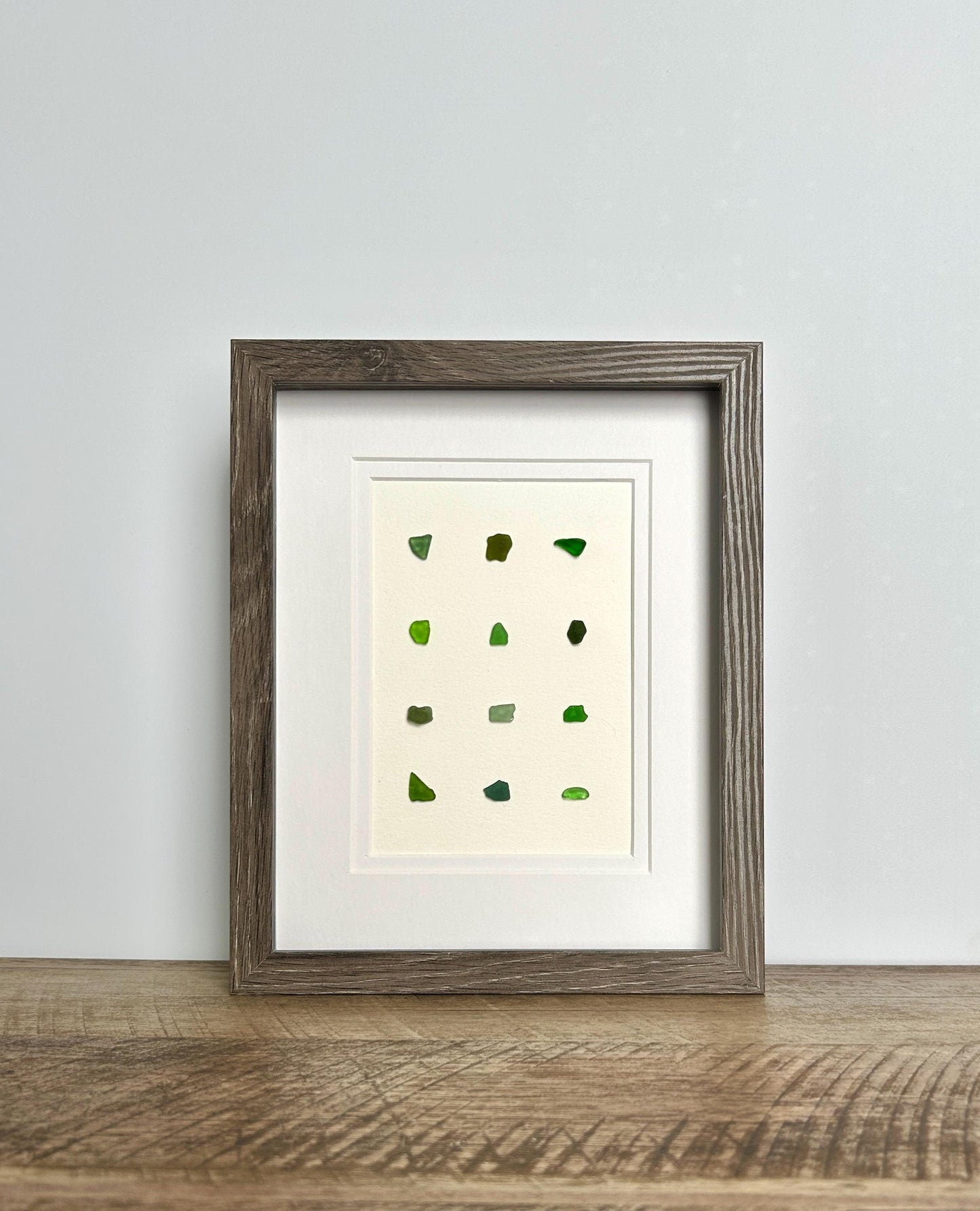 Hues of Green Sea Glass