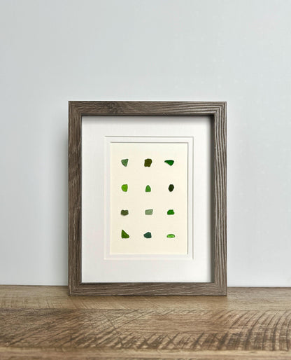 Hues of Green Sea Glass