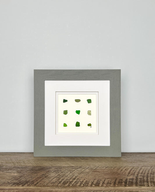 Shades of Green Sea Glass